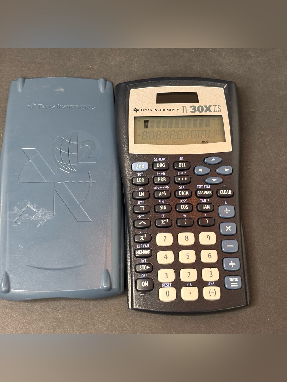 Texas Instruments - TI-30X IIS Scientific Calculator Tested Works